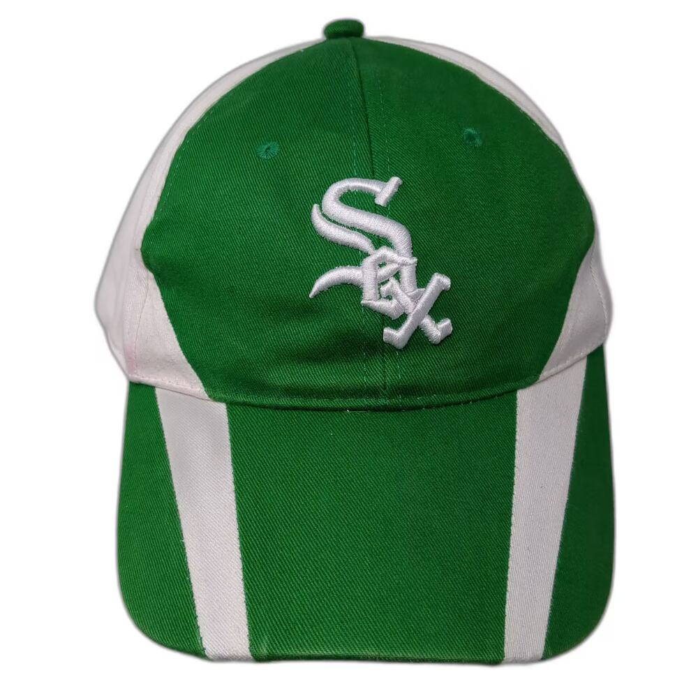 Chicago White Sox MLB Kick 10 Pro Gear Baseball Cap Green White One Size Irish